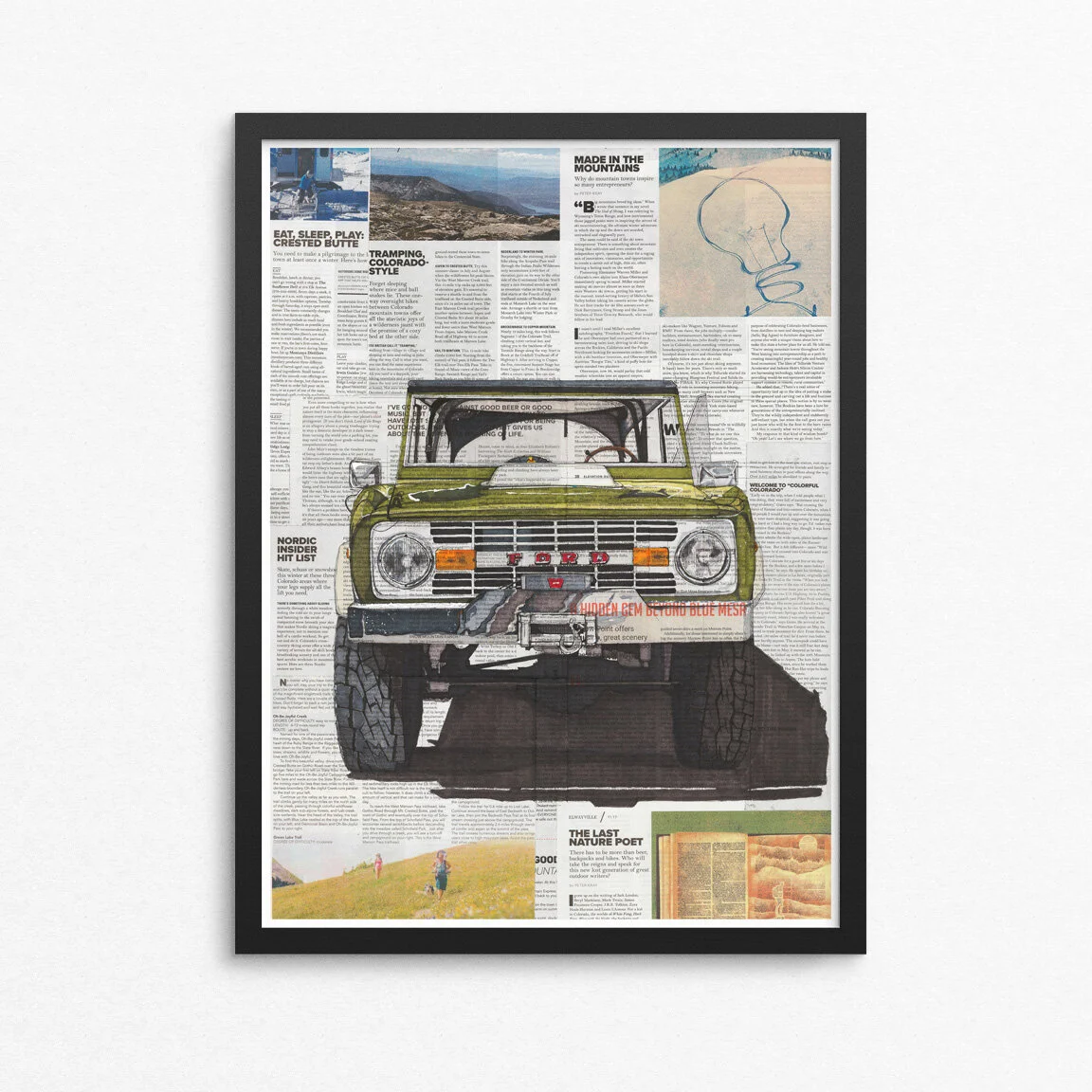 Bronco No3 Framed Fine Art Print 18x24.jpg