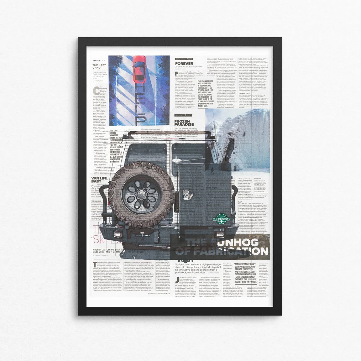 Campervan No3 Framed Fine Art Print 18x24.jpg