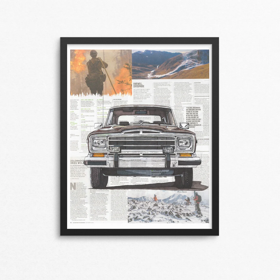 Jeep No2 Framed Fine Art Print 16x20.jpg