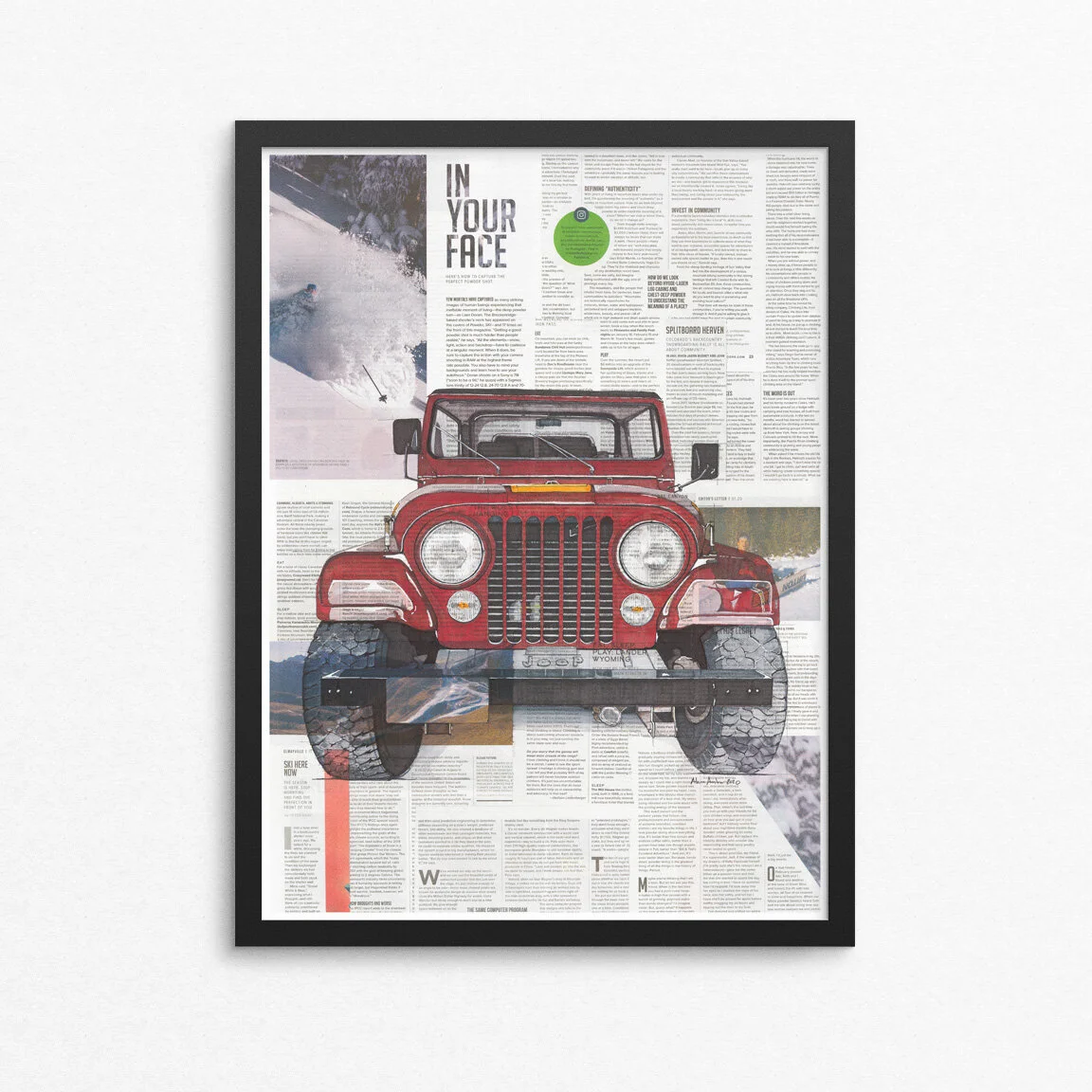 Jeep No3 Framed Fine Art Print 18x24.jpg