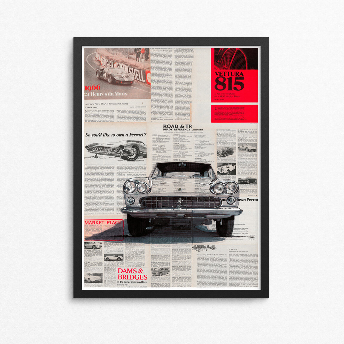 Ferrari No1 Framed Fine Art Print 18x24.jpg