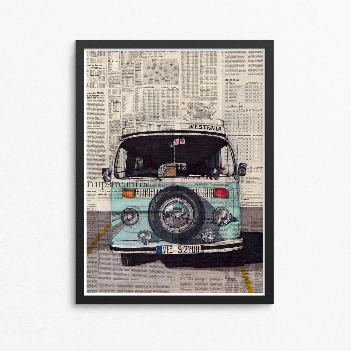 Westfalia No1 Framed Fine Art Print 18x24.jpg