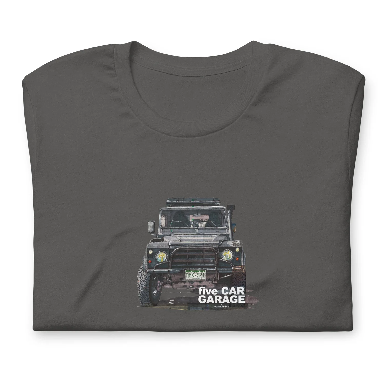 Land Rover No. 1 Unisex T-shirt — Adam Ambro Designs
