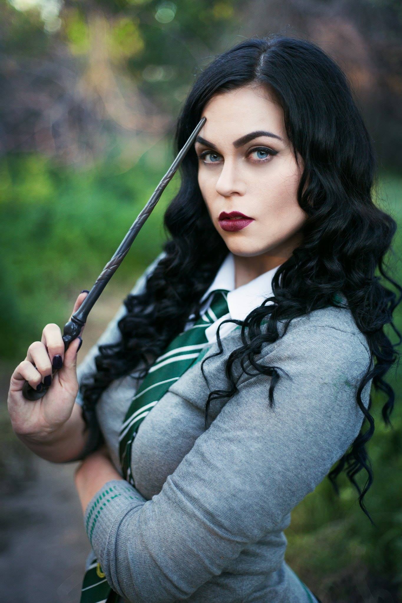 Slytherin Cosplay/ Harry Potter/ Photography by Katelyn Elizabeth Oliver. 