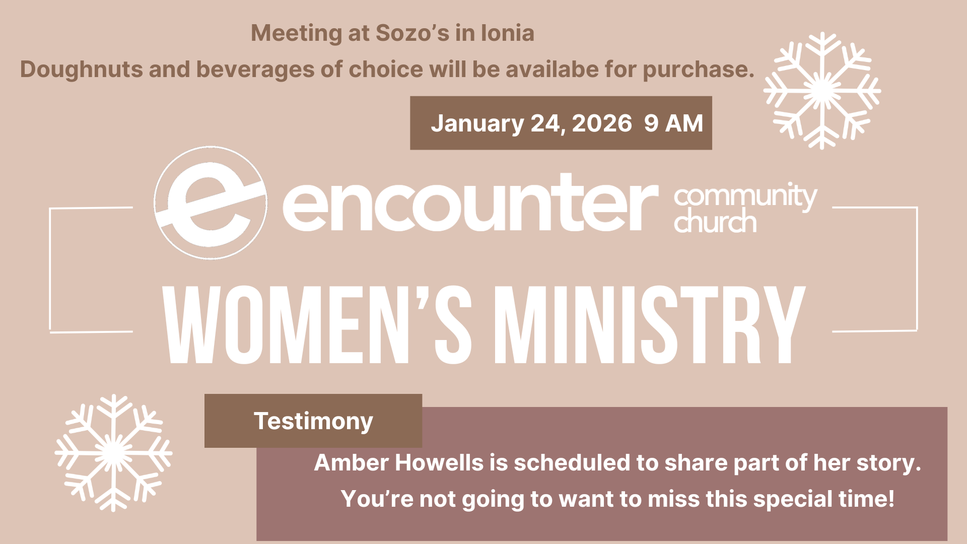 Women's Ministry Breakfast