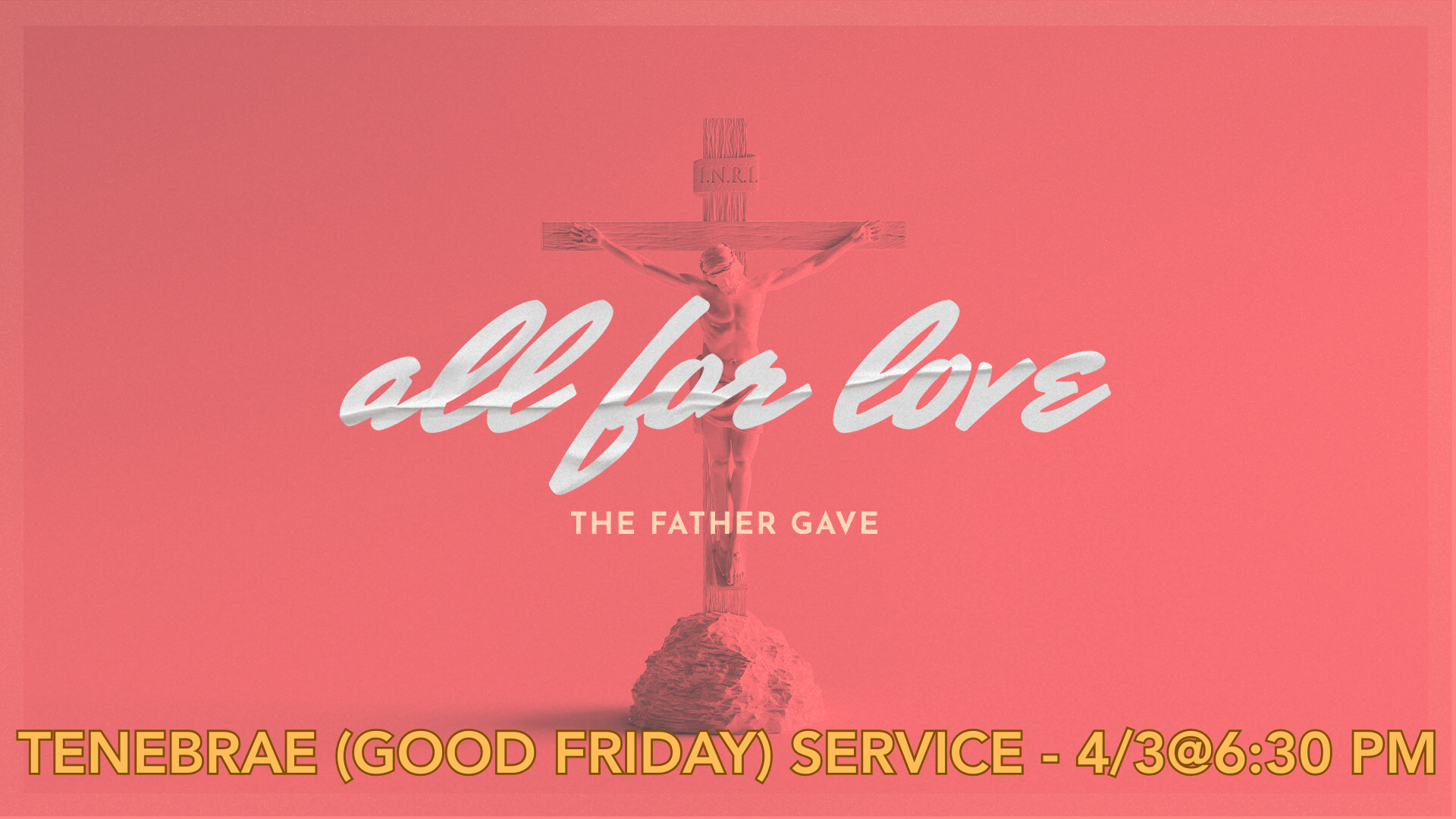 Good Friday Tenebrae Service