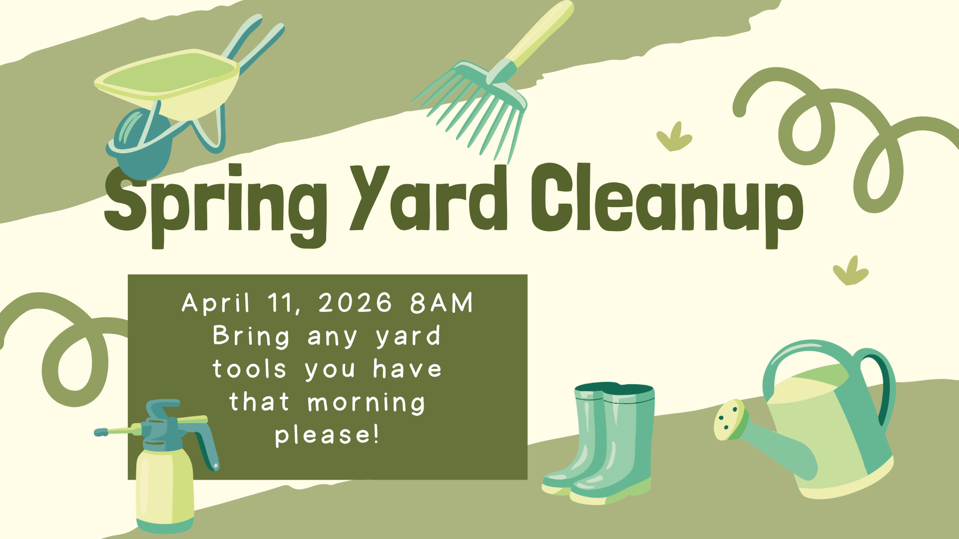 Spring Yard Cleanup
