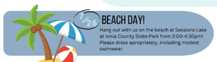 Ignite Student Ministries Beach Day
