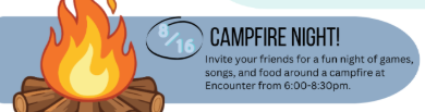 Ignite Students Ministries Campfire Night