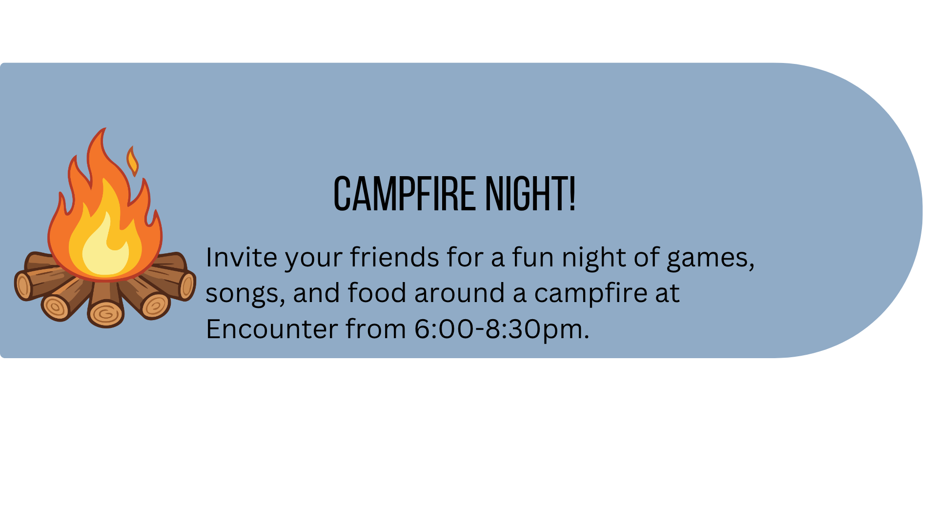 Ignite Students Ministries Campfire Night