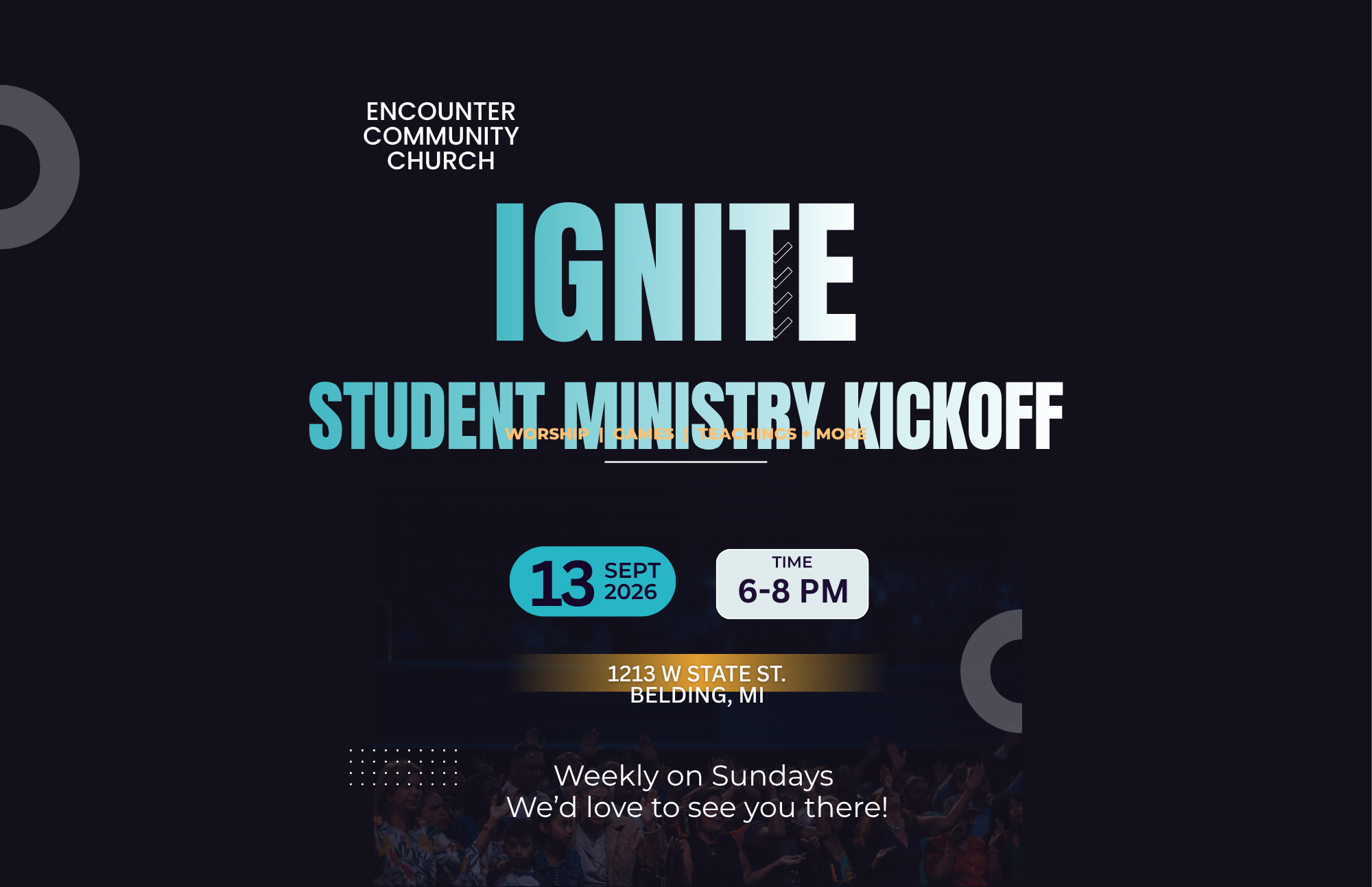 Ignite Students Ministry Fall Kickoff