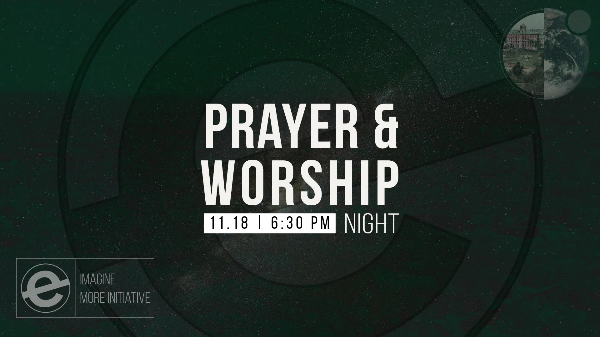 Imagine More Prayer and Worship Night