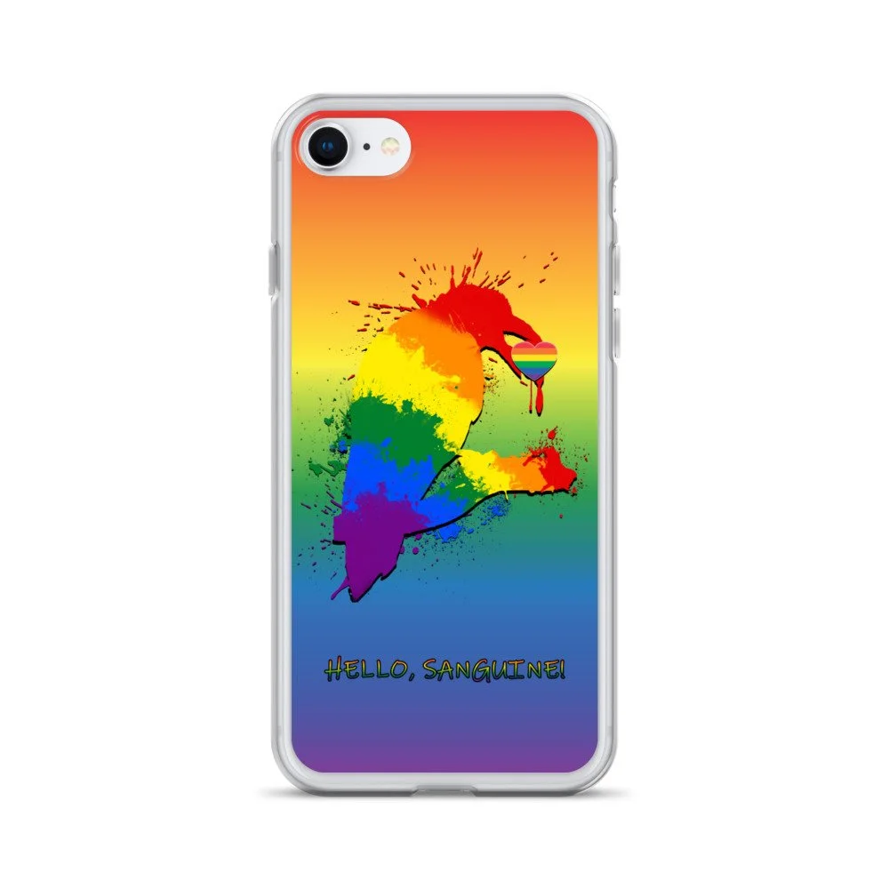 Crow Pride 'Ultimate Gay Edition' iPhone case  Quil Carter