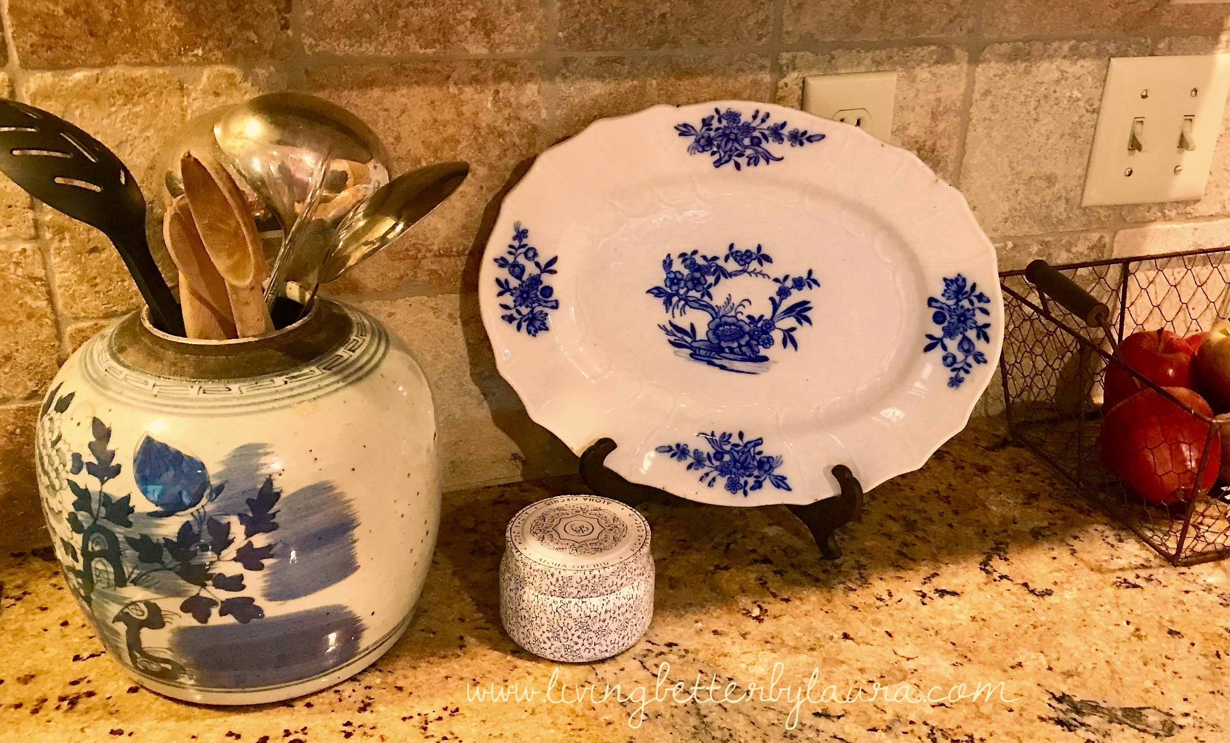 blue and white porcelain-blue-home decor