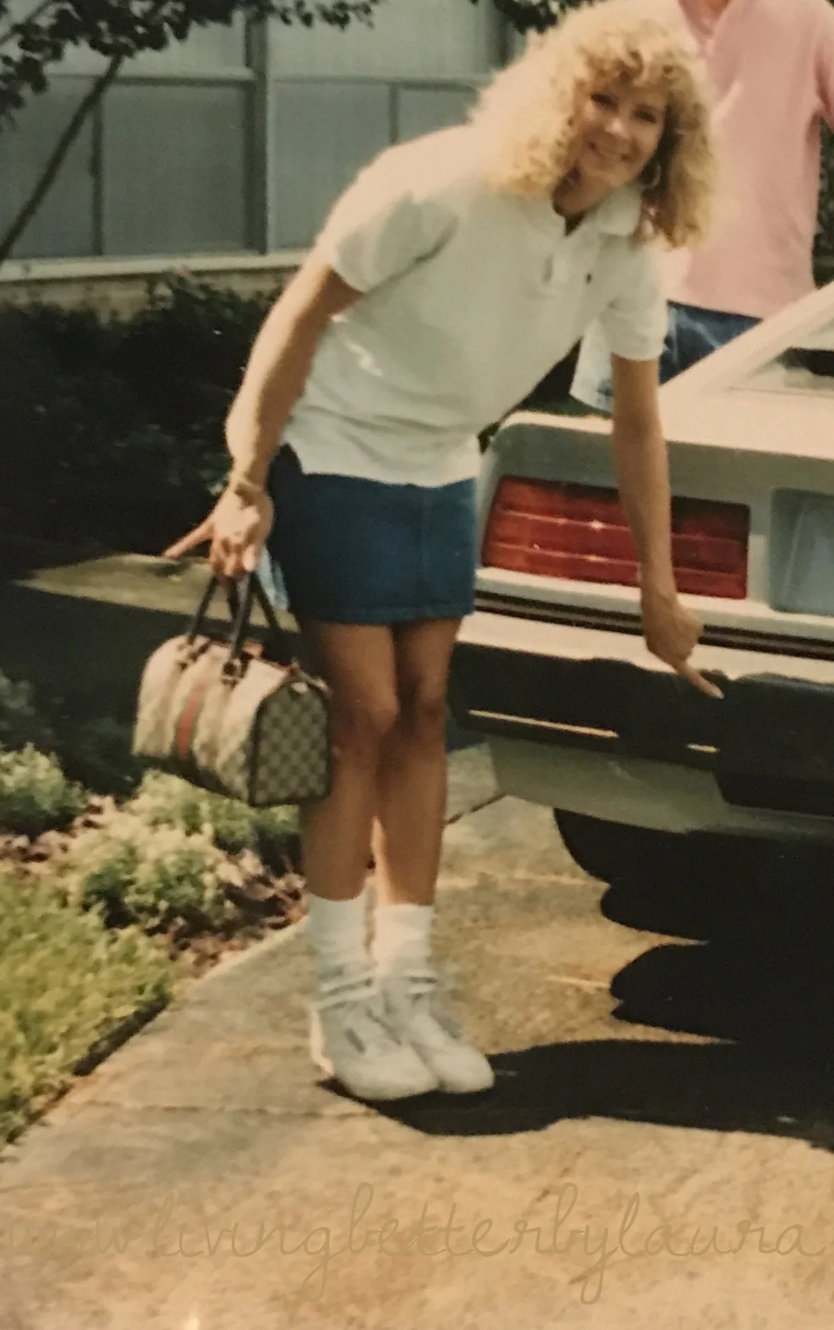 Big hair, logo love, and high top Reeboks. This was the first-time sneakers became day or night fashion, not just exercise wear.