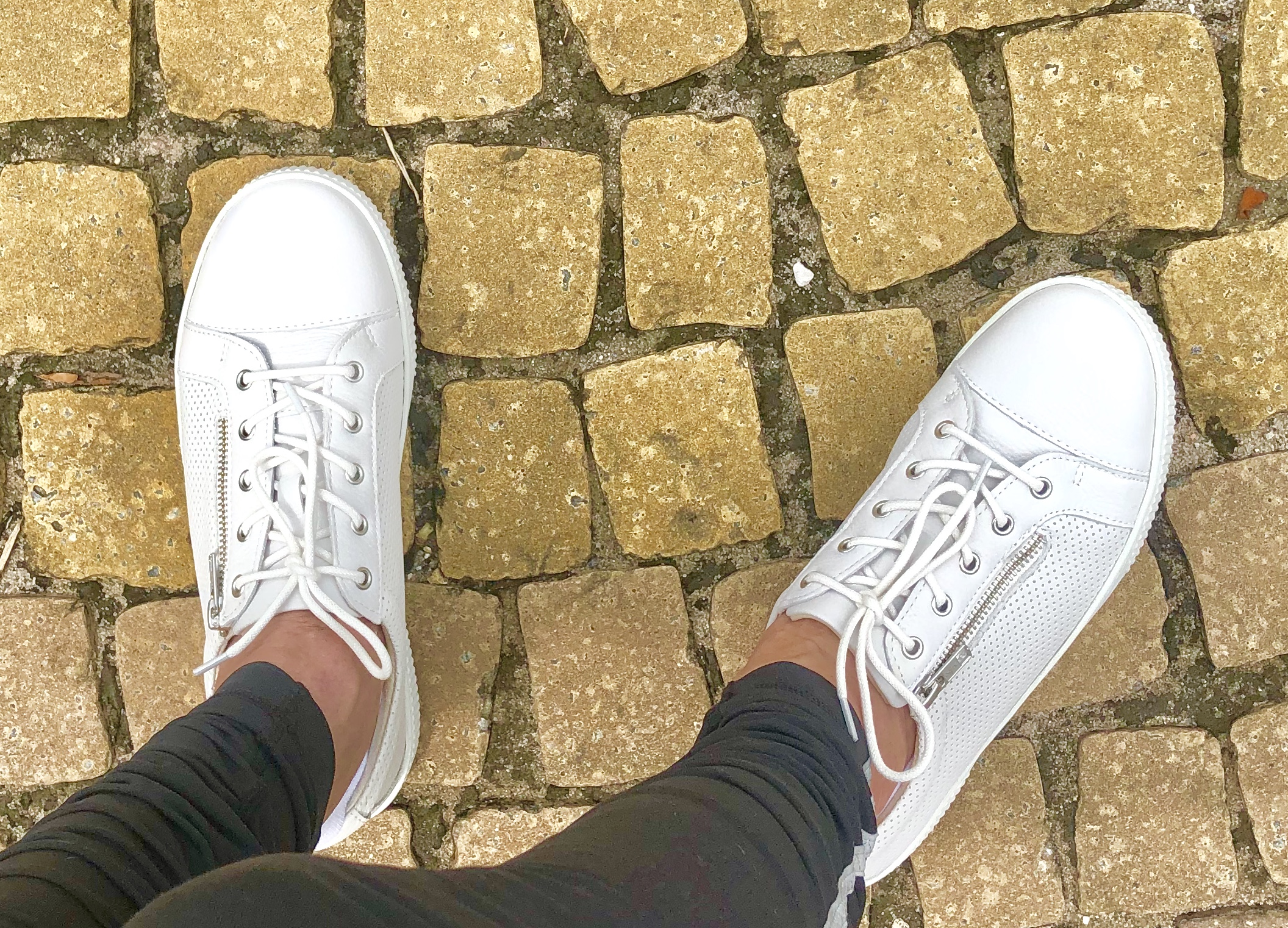 This is the pair I purchased. Born Tamara Perforated Sneaker. Usually it goes for 99.95, but right now its on sale, at Nordstrom, for $69.90. A huge thanks to my beautiful neighbor, Stephanie. I saw these on her and had to have a pair.