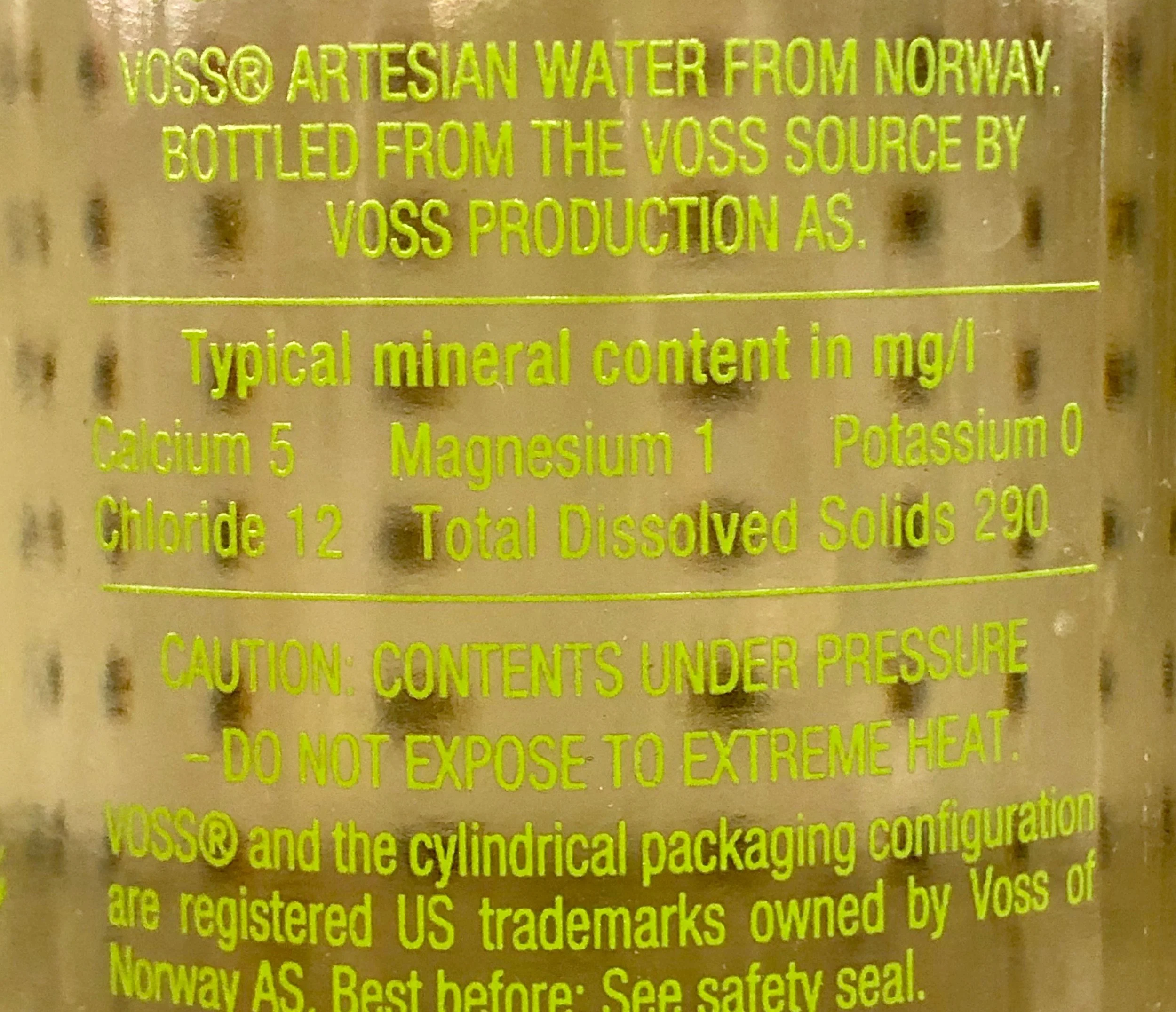 Read the label carefully to explore the mineral content of bottled water