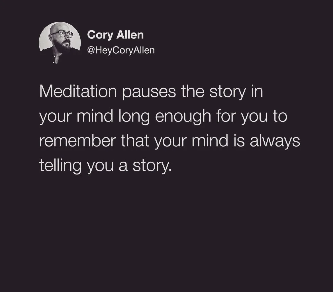 This. 💜 Keep it simple. Start with 5 minutes a day.

The mind has on average 70,000 thoughts a day. Give some space to those thoughts.

#officemeetyoga #conference #officeyoga #workplacewellness #eventplanning #event #meditate