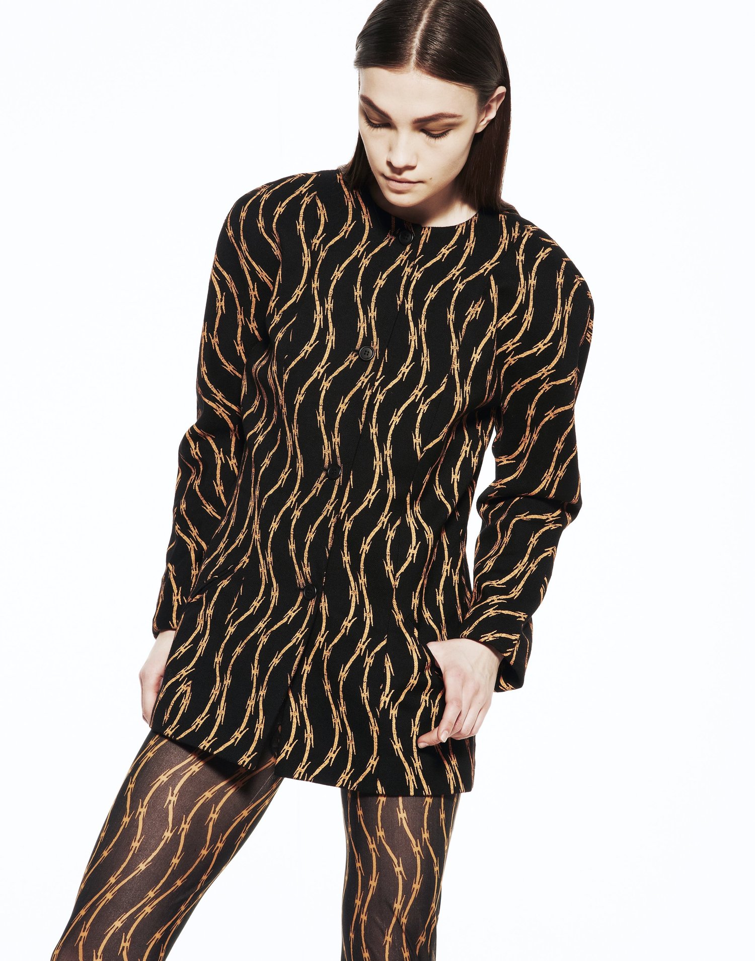 Sabotage — Avant-garde A-print Top Sabotage — Avant-garde A-print Top Sabotage — Avant-garde A