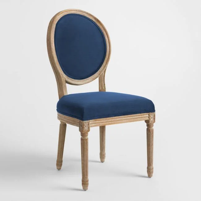 Perry Chairs (2) Color: Indigo Blue