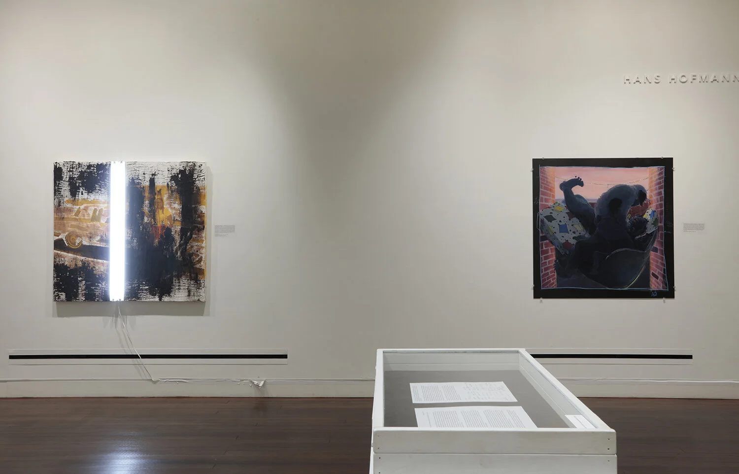  Work in the background by   (left:  JOHANNES JAMES BARFIELD   right:  AUTUMN WALLACE  ) 