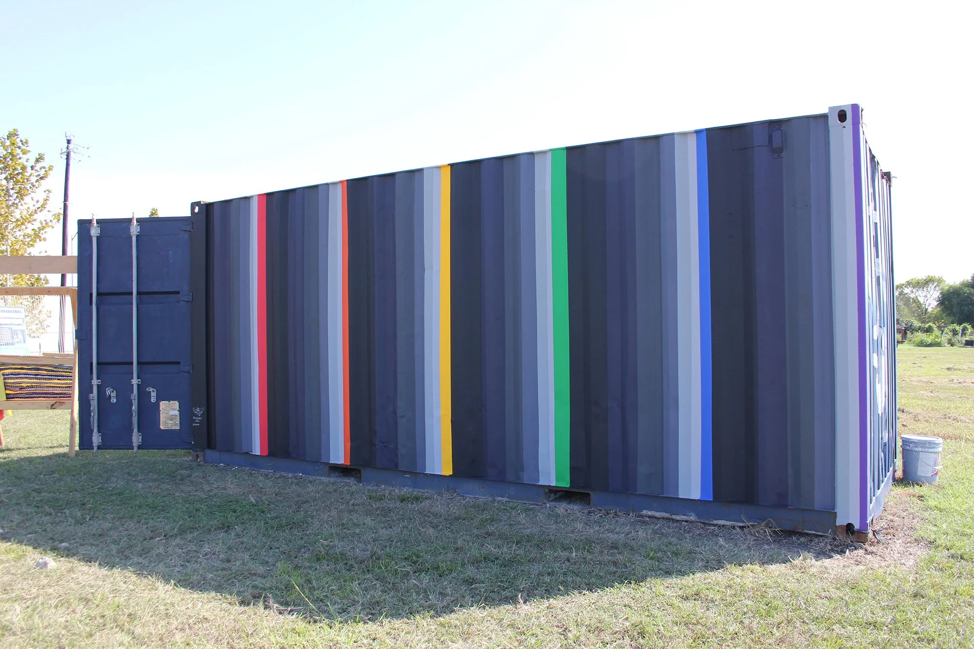 Kentra Gilbert's Mural for Alief Art House