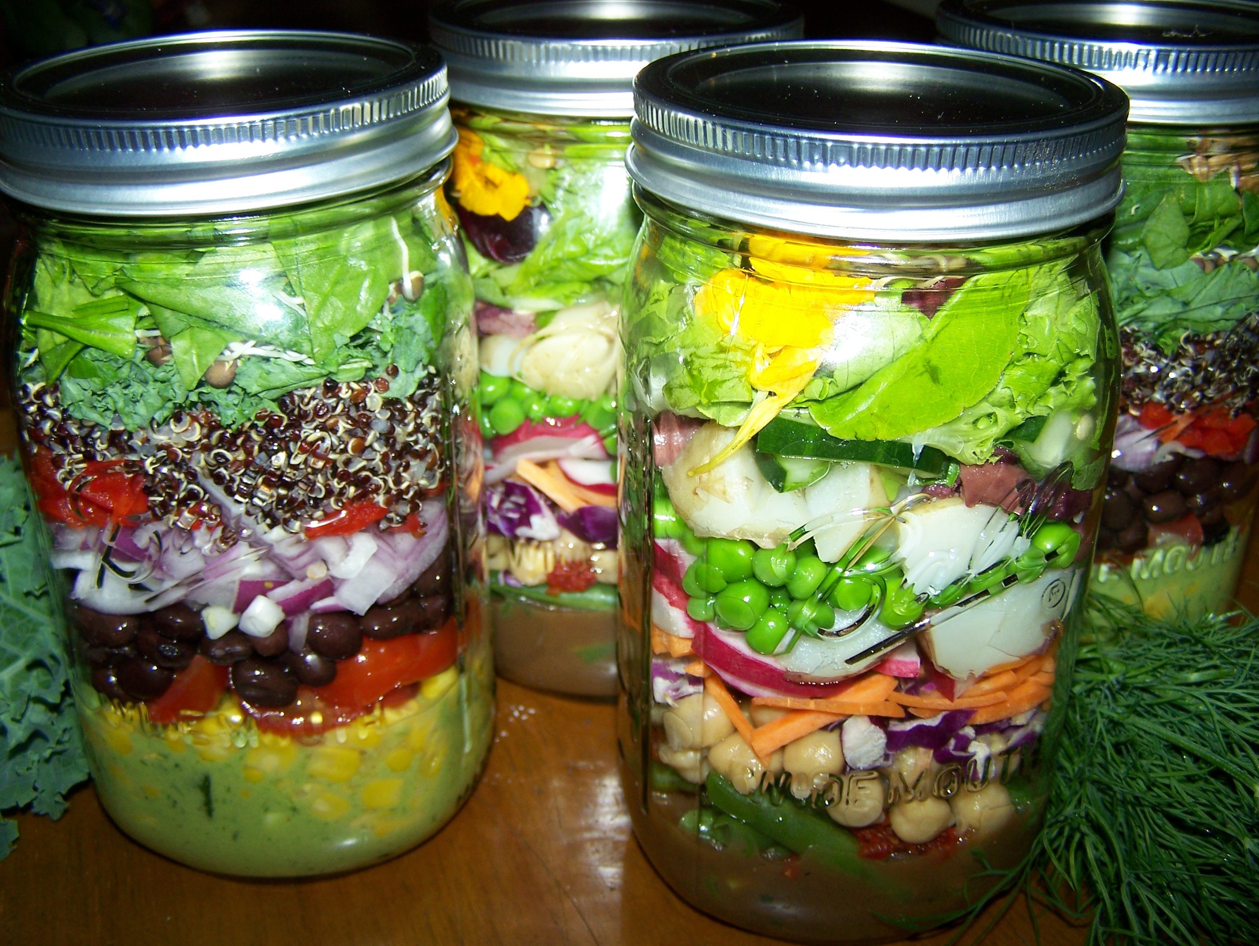 Salad Jars