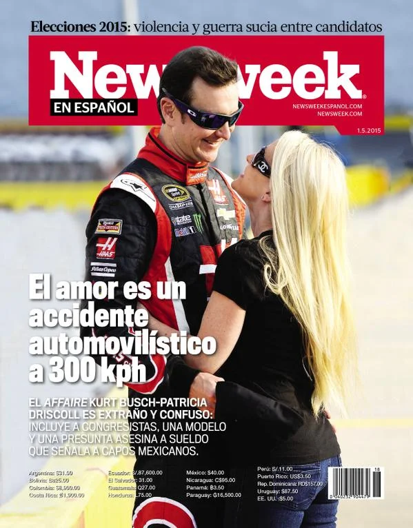   The Twists and Turns of Nascar Driver Kurt Busch's Breakup &nbsp;   El Amor es un accidente automovilistico a 300 kph &nbsp; 