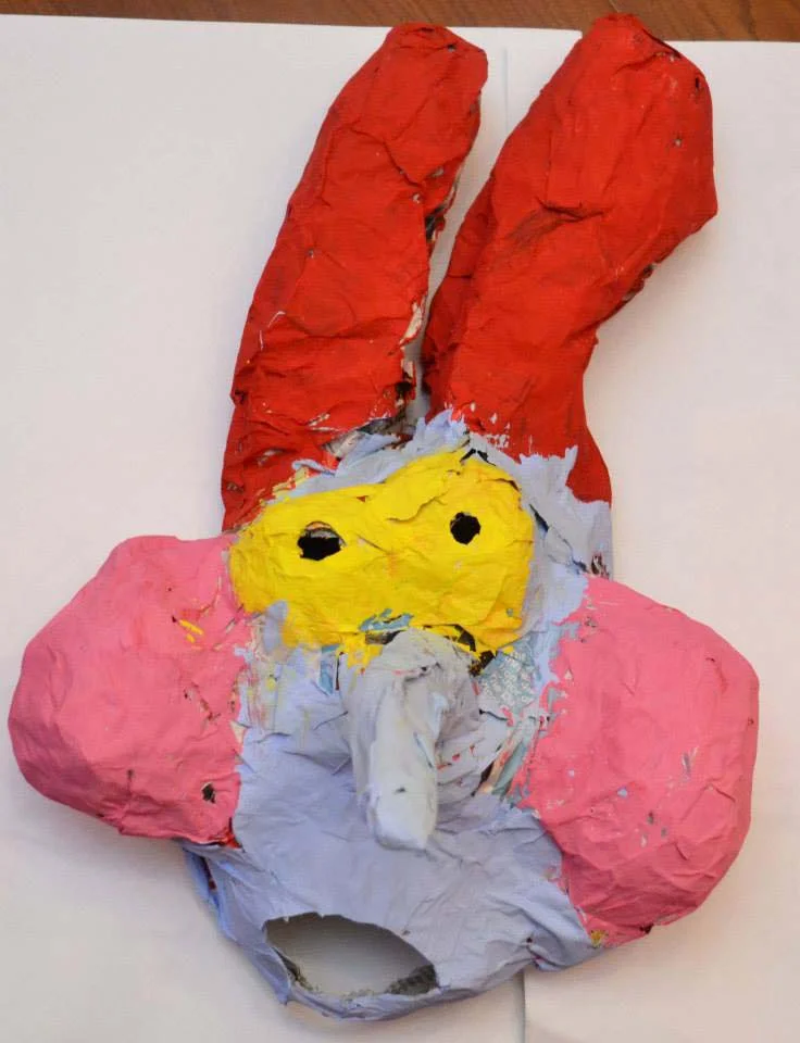 Age 9, African mask.jpg