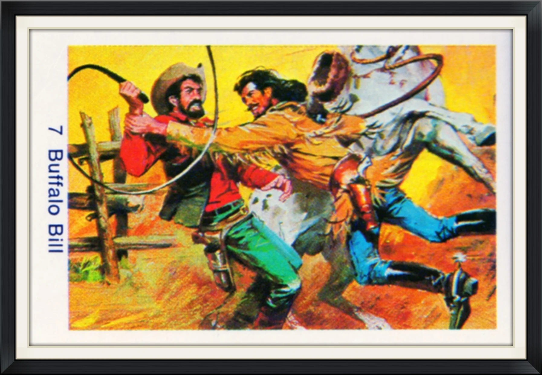 #7 - (Swedish) - Buffalo Bill - Collector, Trading Card