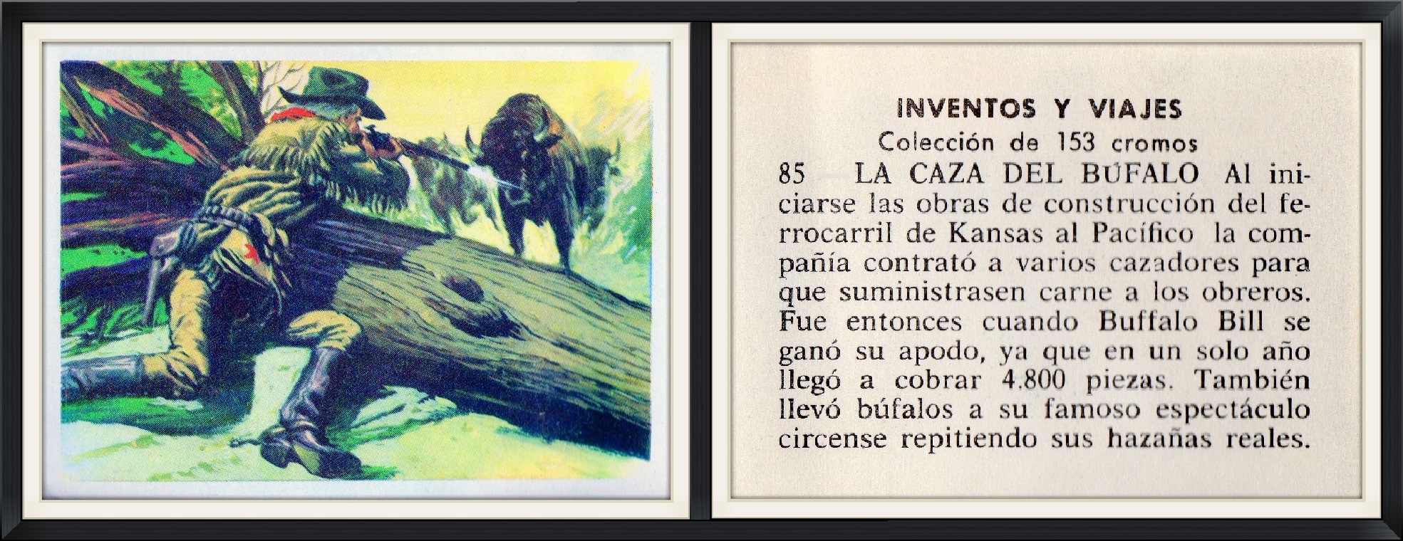#85/153 - (Spanish) - Inventos y Viajes - Collector, Trading Card