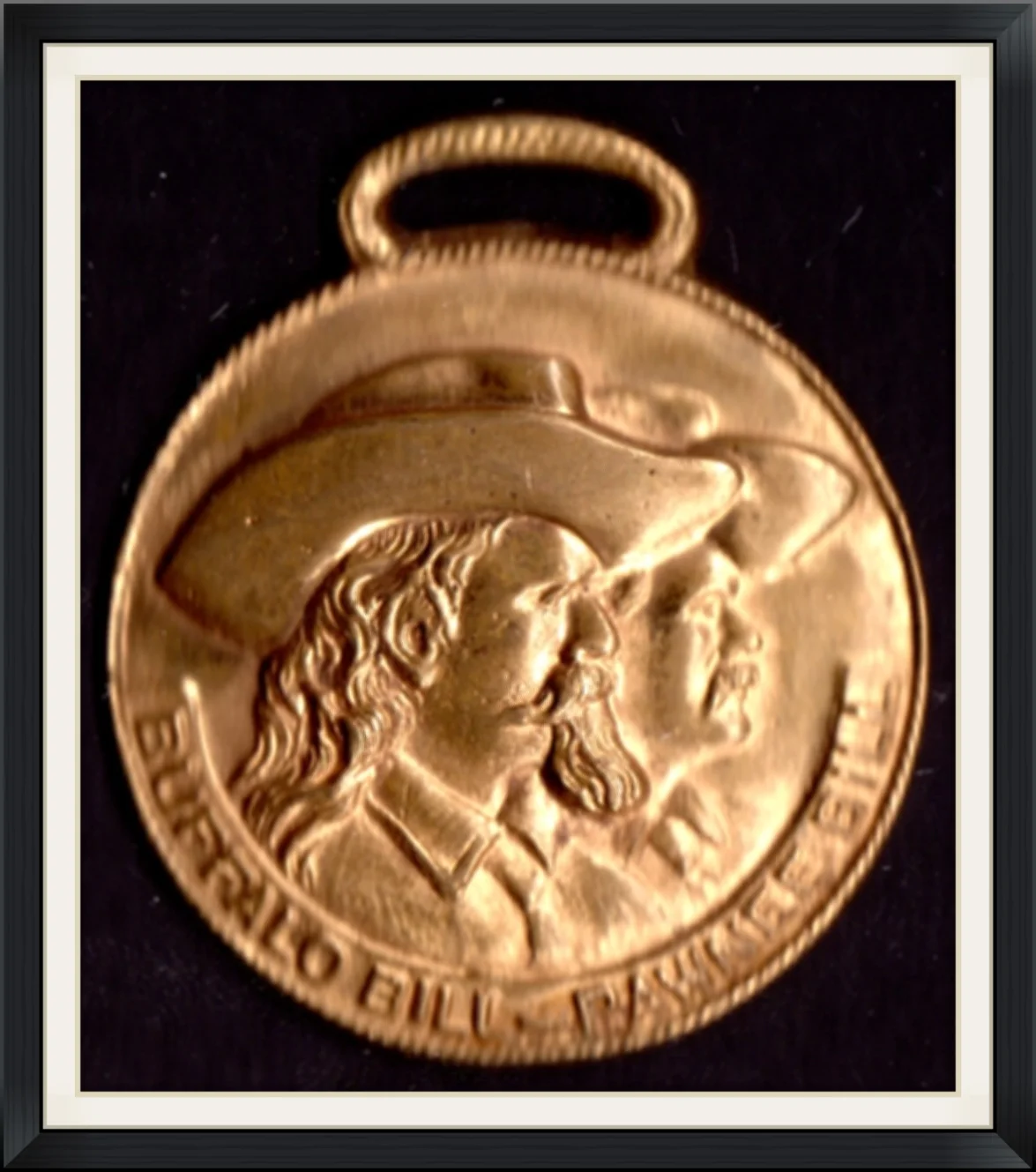 Buffalo Bill & Pawnee Bill - Metal, Watch FOB