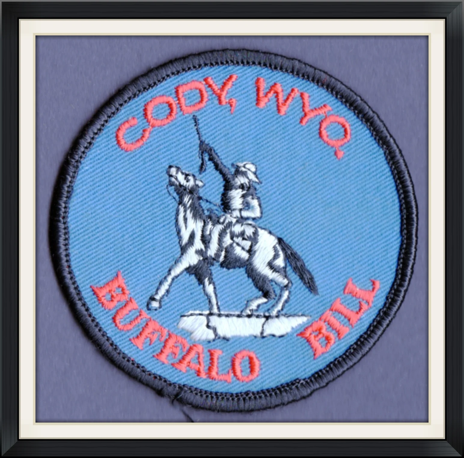 Cody, WYO. - Buffalo Bill - Embroidered Souvenir Patch