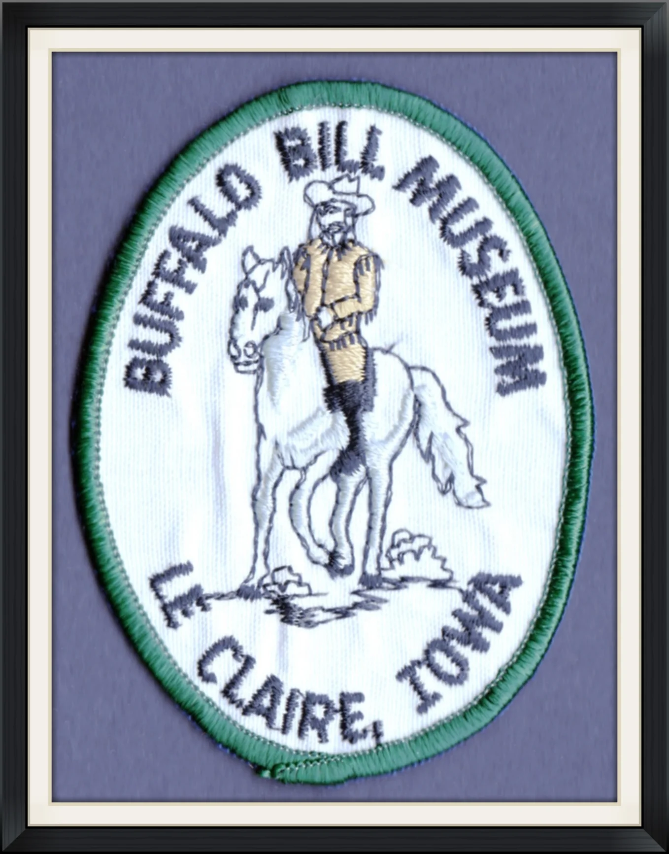 Buffalo Bill Museum - Le Claire, Iowa - Embroidered, Souvenir Patch