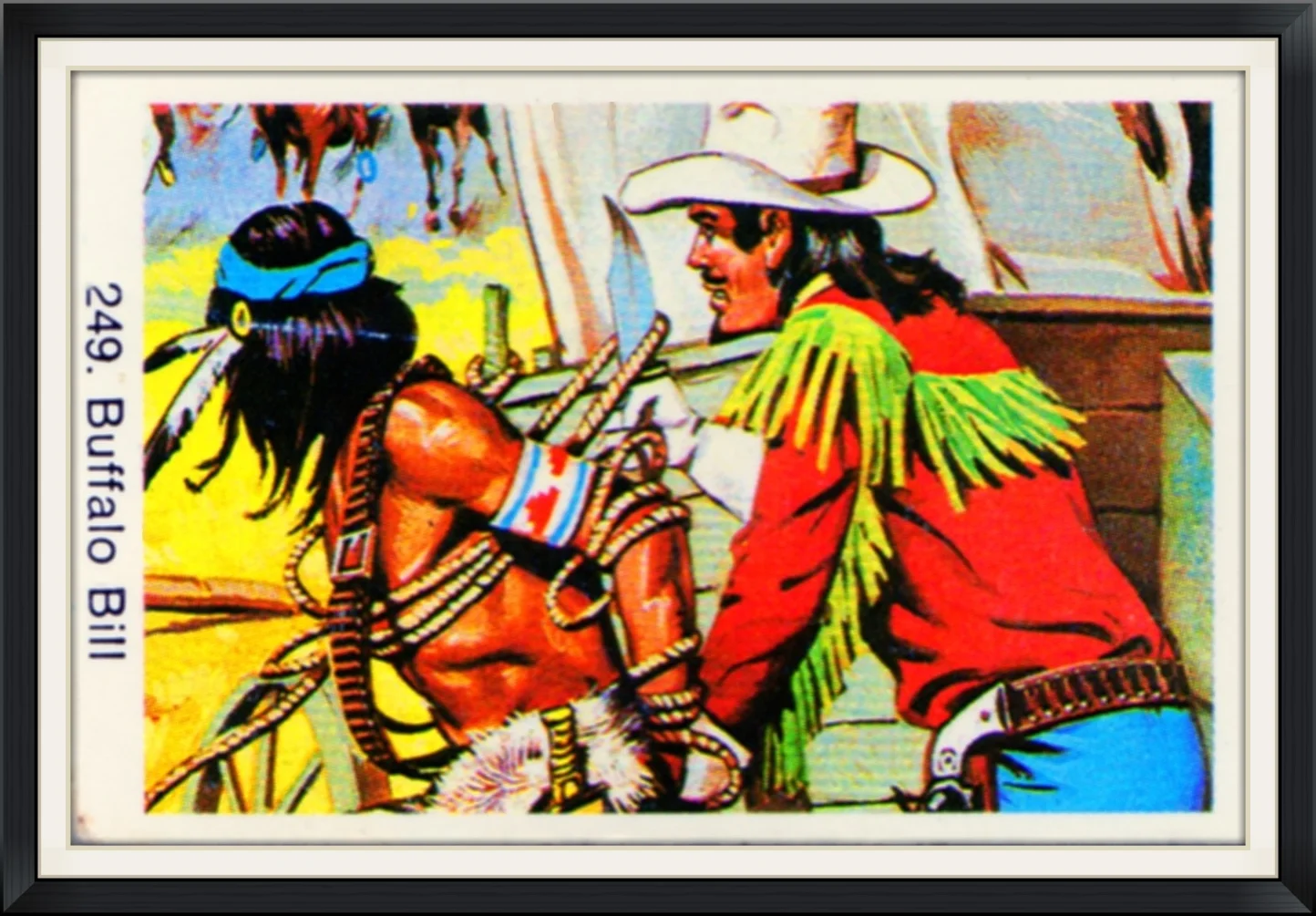 #249 - (Swedish) - Buffalo Bill - Collector, Trading Card