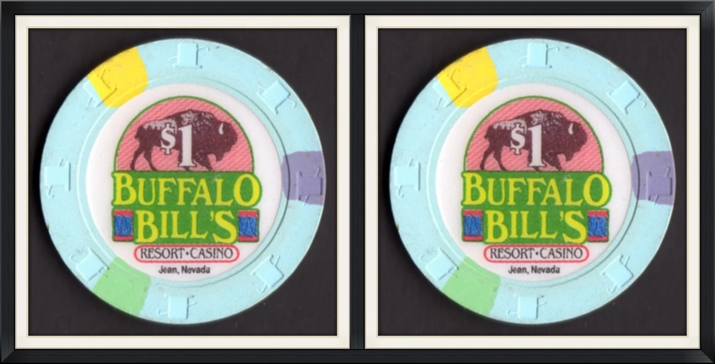 $1 Buffalo Bill's Resort & Casino, Jean, Nevada - Souvenir Game Token/Poker Chip