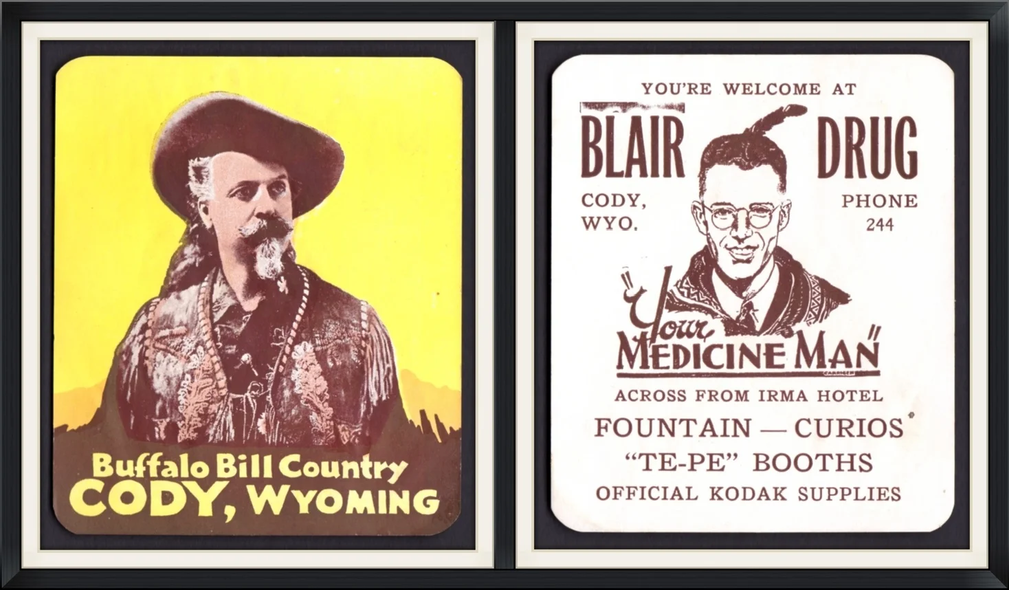 Buffalo Bill Country - Cody, Wyoming - Travel, Souvenir Decal/Sticker