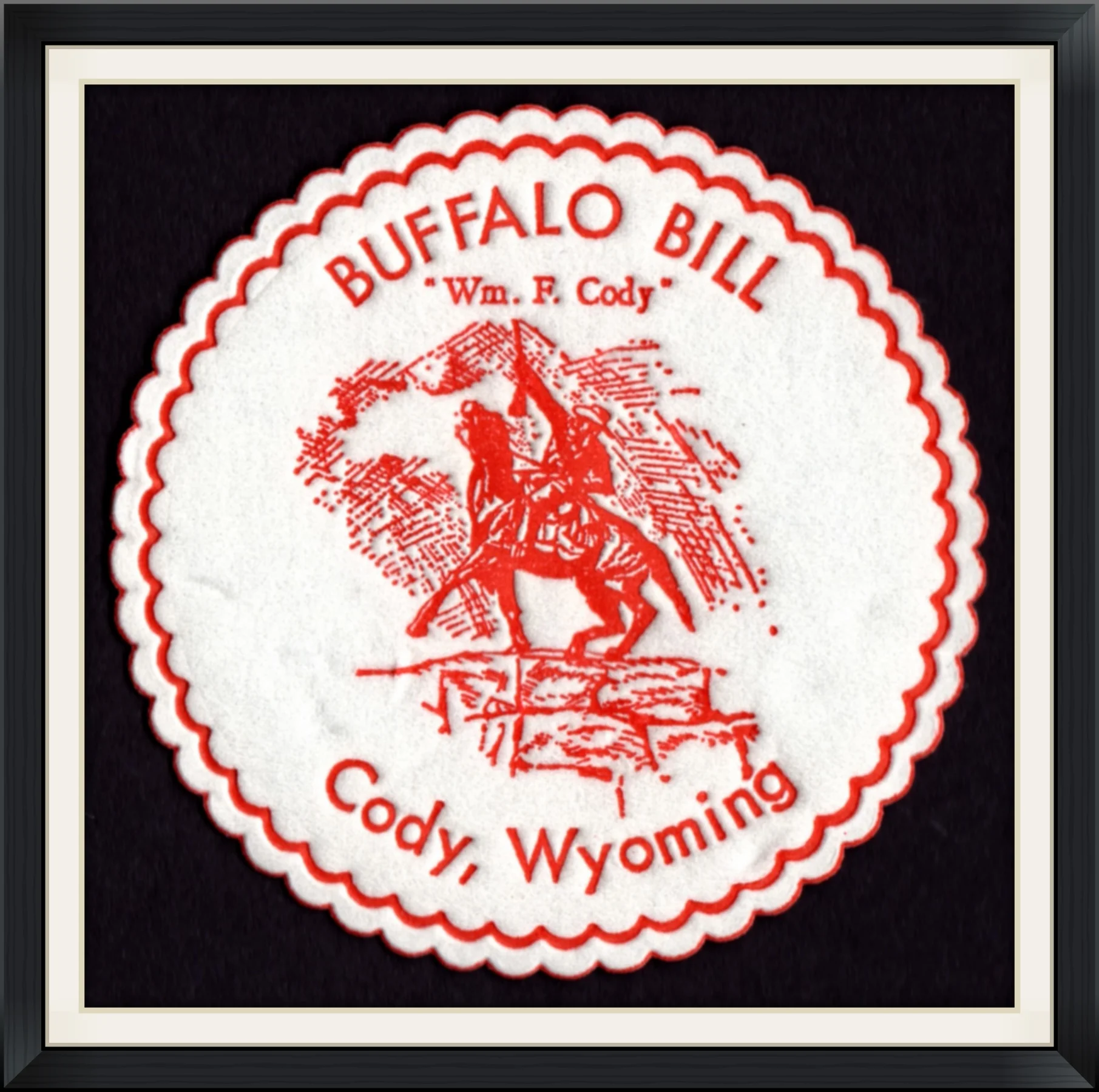 Buffalo Bill "Wm. F. Cody" - Cody, Wyoming - Paper Coaster