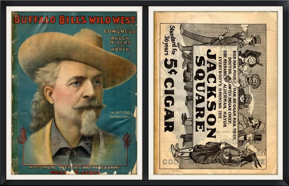 1901 - Buffalo Bill's Wild West and Congress of Rough Riders of the World - Col. W. F. Cody "Buffalo Bill" - Historical Sketches and Programme - Event Program