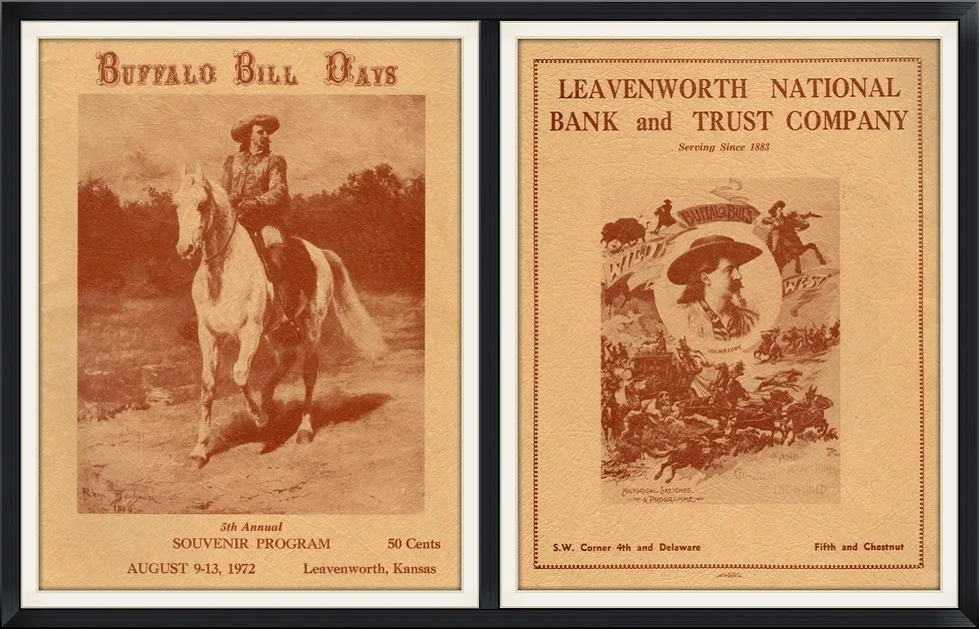 August 9-13, 1972 - Buffalo Bill Days - Leavenworth, Kansas - 5th Annual Souvenir, Event Program