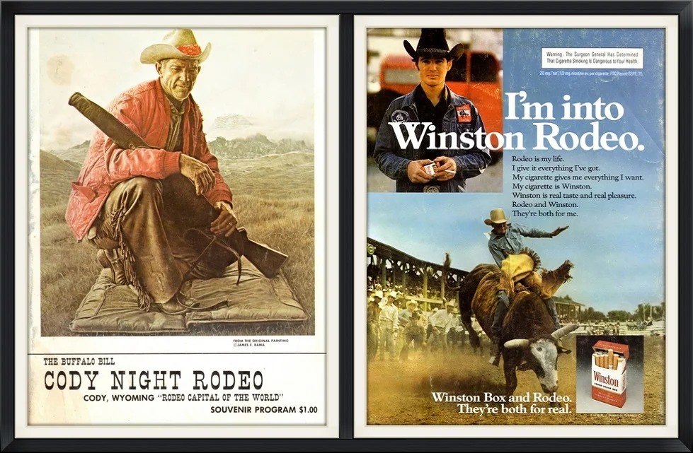 The Buffalo Bill Cody Night Rodeo - Cody, Wyoming "Rodeo Capital of the World" - Souvenir, Event Program