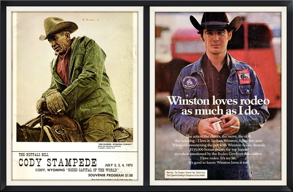 July 2, 3, 4, 1975 - The Buffalo Bill Cody Stampede - Cody, Wyoming "Rodeo Capital of the World" - Souvenir, Event Program