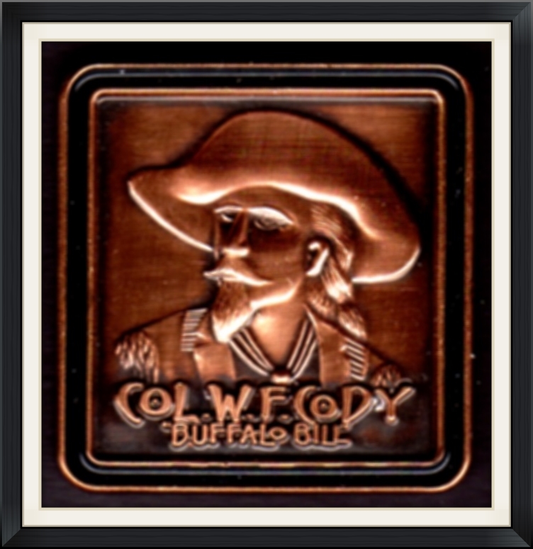 Col. W. F. Cody "Buffalo Bill" - Metal, Lapel Pin