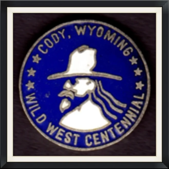1996 - Cody, Woming - Wild West Centennial - Made by MAFCO - Metal, Commemorative, Lapel Pin