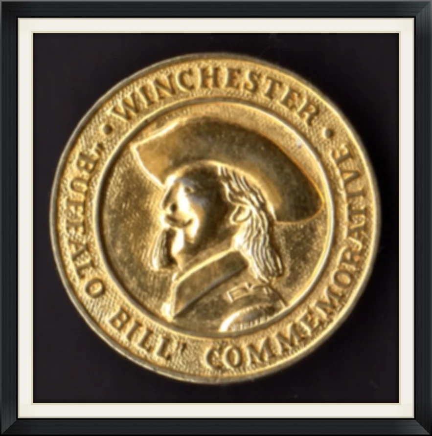 1968 - "Buffalo Bill" - Winchester - Metal, Commemorative, Pinback Button