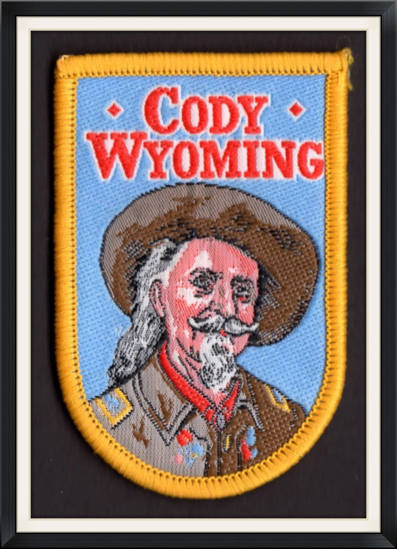 Cody, Wyoming - Made In Australia by Cash's USA, Inc., in Monument, Colorado - Embroidered, Souvenir Patch