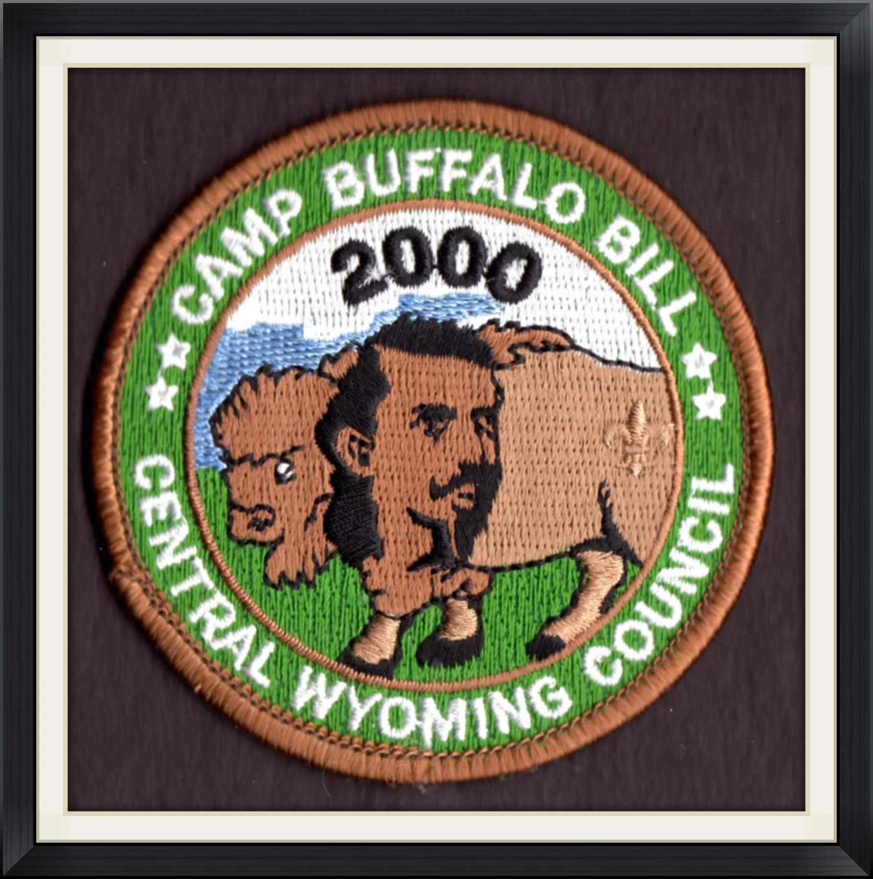 2000 - Camp Buffalo Bill - Central Wyoming Council - Embroidered Patch