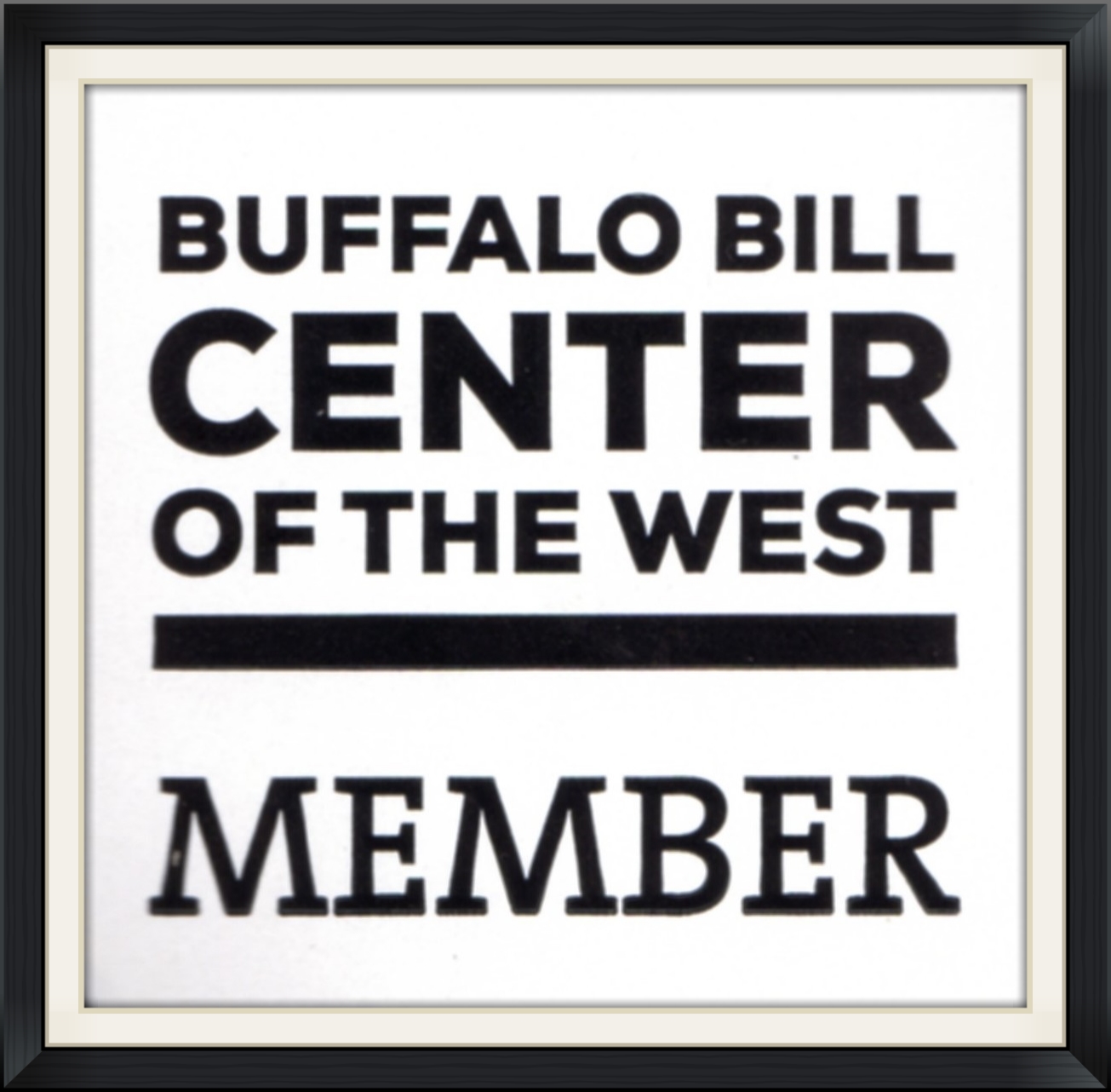 Buffalo Bill Center of the West - Member - Label Sticker