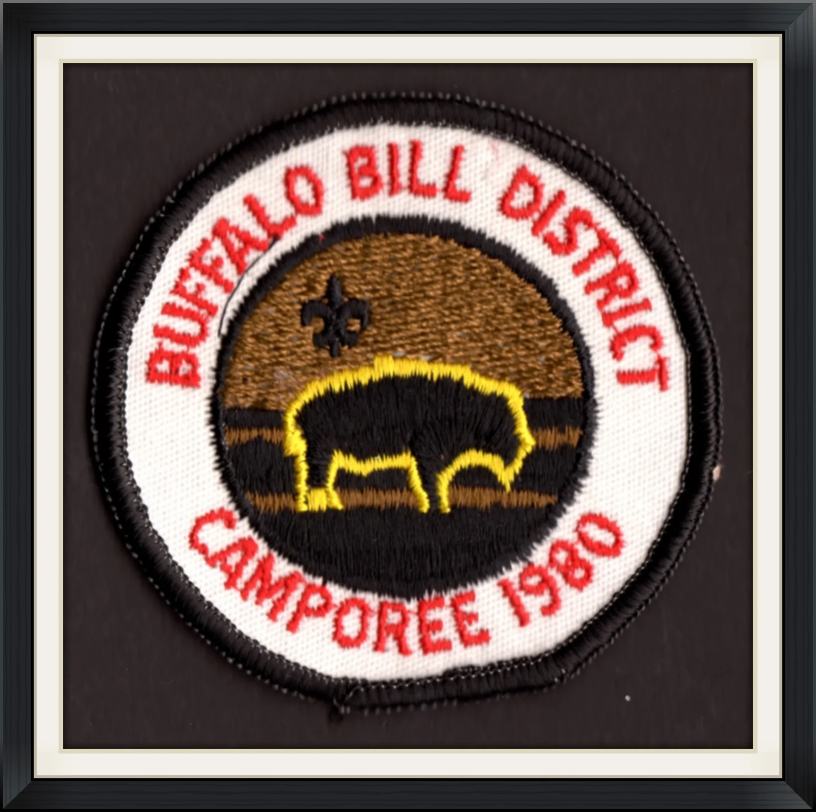1980 - Buffalo Bill District, Camporee - Embroidered Patch