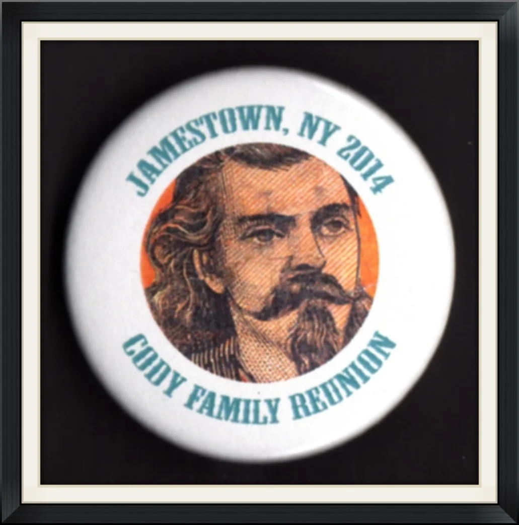 2014 - Jamestown, NY - Cody Family Reunion - Metal, Commemorative, Lapel Pin
